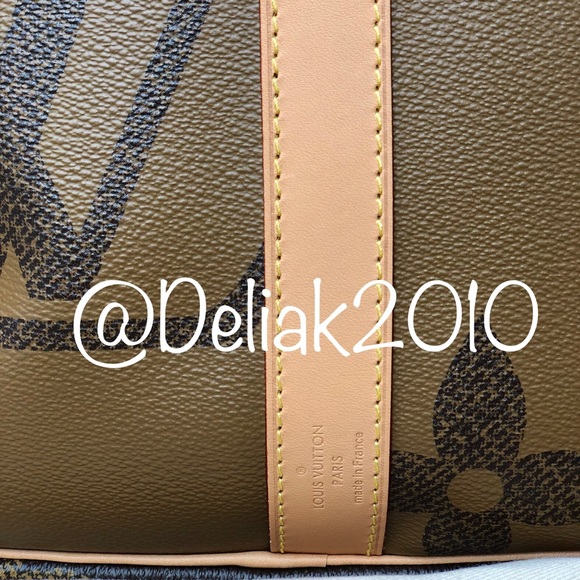 NEW Louis Vuitton Reverse Giant Keepall 50 RARE 😍 - Picture 6 of 8